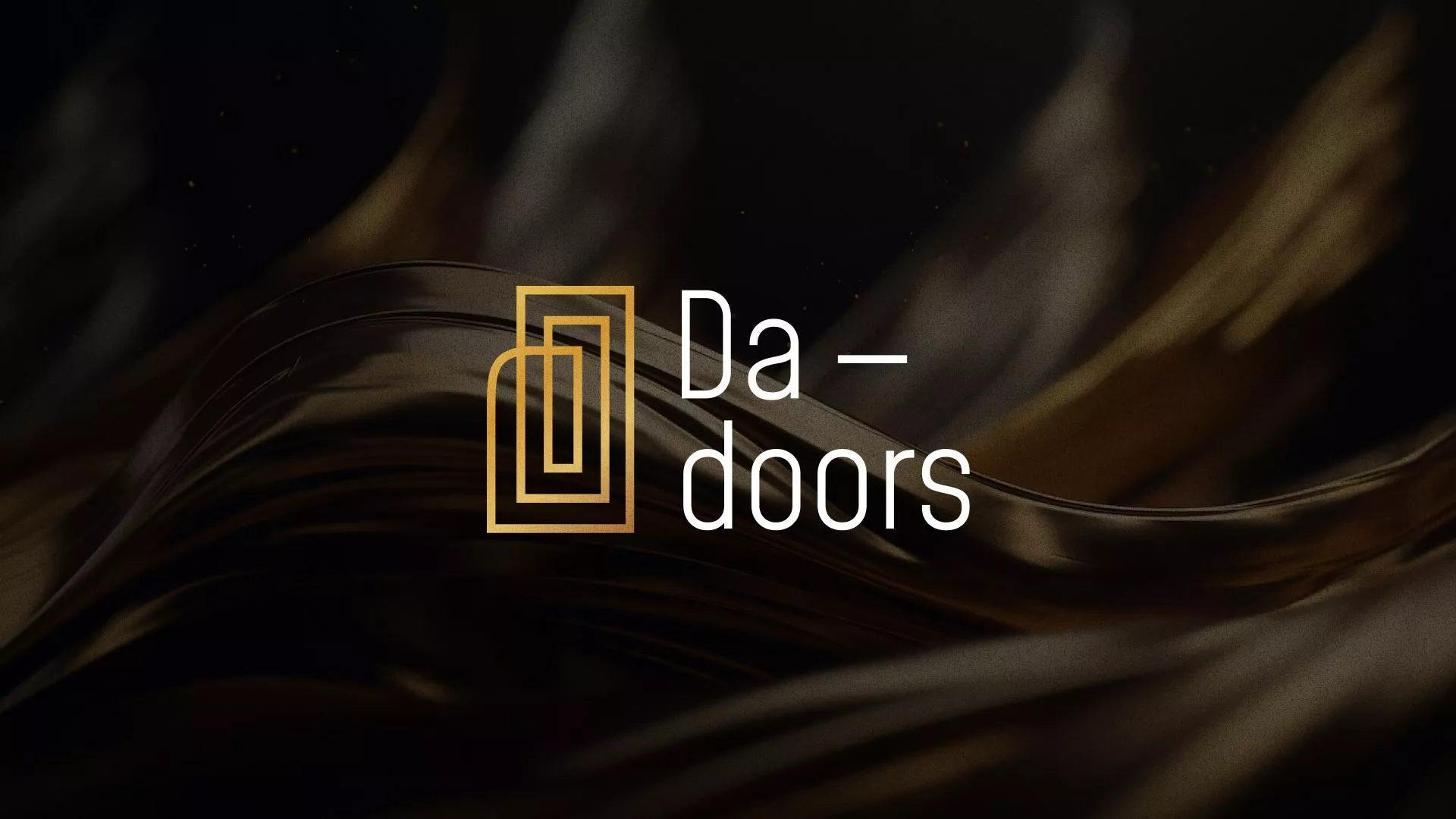 Разработка логотипа для компании «DA-DOORS» в Городовиковске